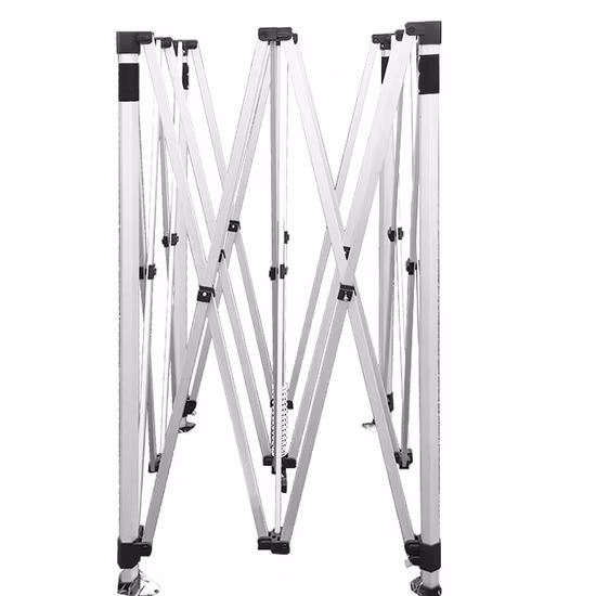 Carpa plegable de fábrica con dosel de 10x10 pies, marco de tienda Gazebo, marco de tienda portátil plegable para exteriores, marco de tienda para feria comercial