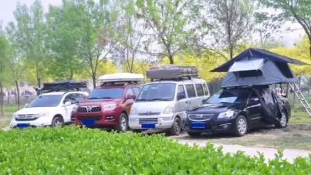 Aventura al aire libre impermeable coche carpa en la azotea para acampar en familia